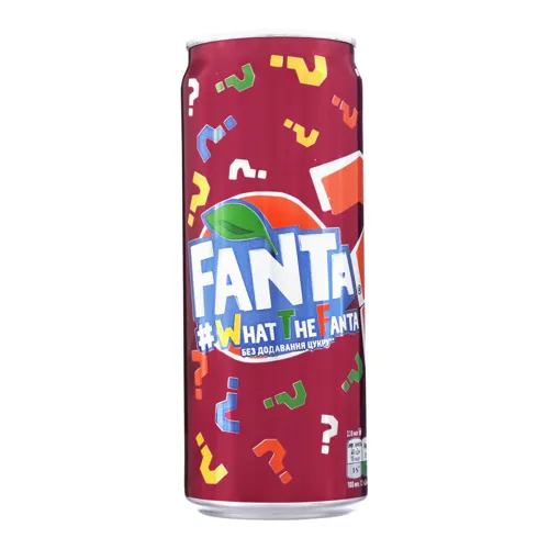 Напій безалкогольний сильногазований What The Fanta ж/б 0.33л