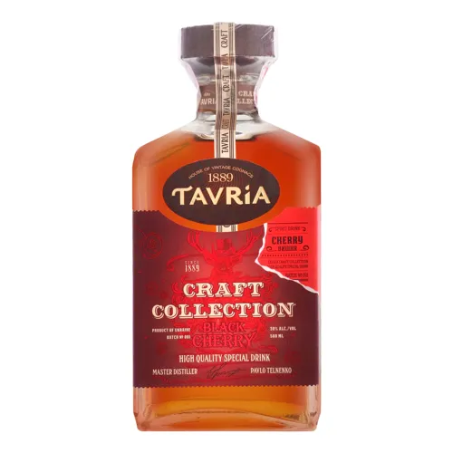 Напій алкогольний 0.5л 30% Black Cherry Craft Collection Tavria