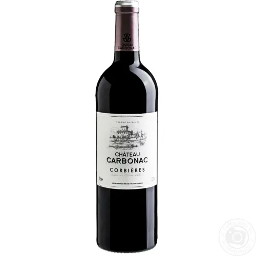 Вино Chateau Carbonac Corbieres червоне сухе 13% 0,75л