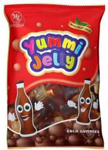 Желейні цукерки Кола 80 гр. Yummi Jelly ТМ Саадет Україна