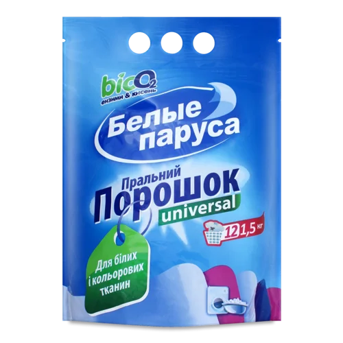 Пральний Порошок Universal Белые паруса, 1.5кг, в/ґ