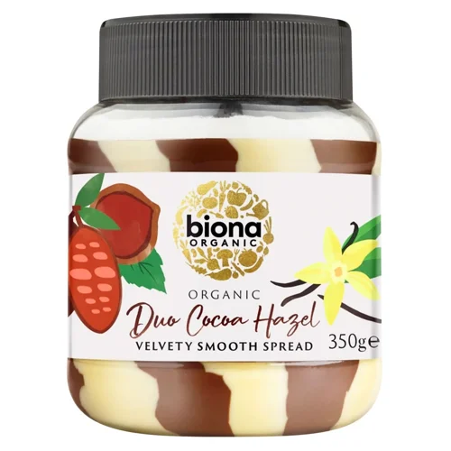 Паста Biona Organic Duo шоколадно-горіхова 350г