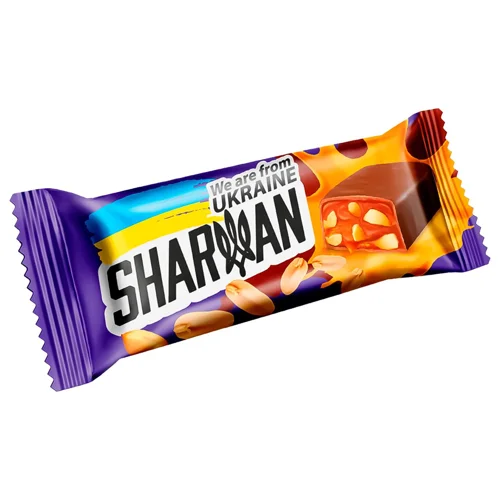 Цукерки Лукас Sharzan New з арахісом глазуровані