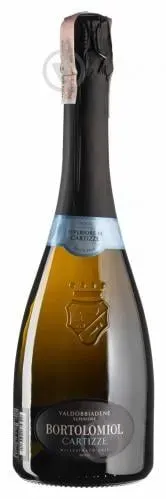 Вино ігристе біле сухе Prosecco Bortolomiol Cartizze Valdobbiadene Superiore 0.75л