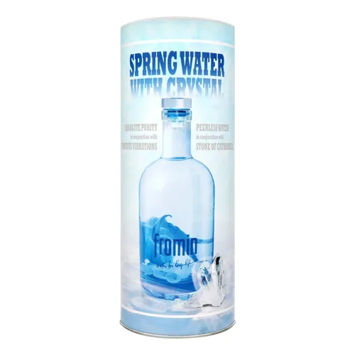 Вода питна льодовикова джерельна Crystal Water Fromin у пластиковій пляшці 0.7л