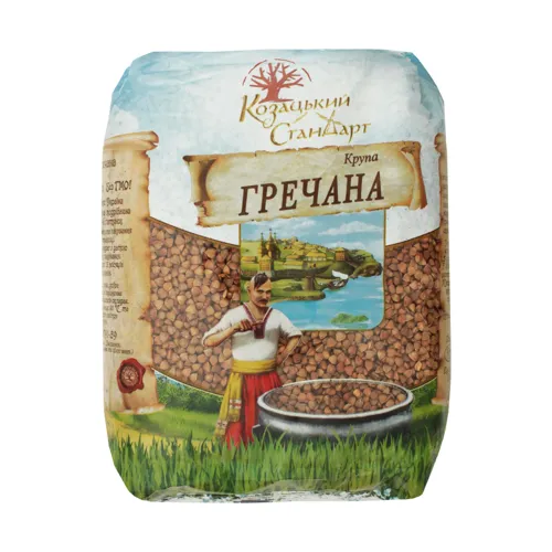 Крупа гречана Козацький Стандарт м/у 900г