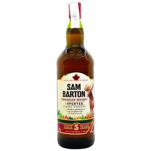 Віскі Sam Barton 5 років 40% 1л