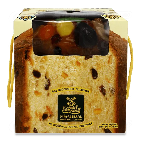 Панеттоне Мілльвілль Делікато 580г