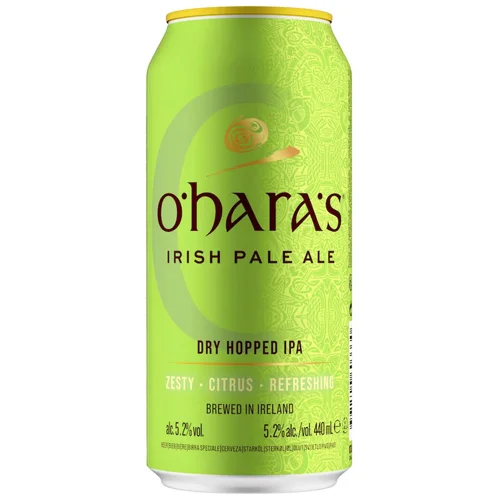 Пиво O'Hara's Irish Pale Ale світле фільтроване 5,2% 0,44л