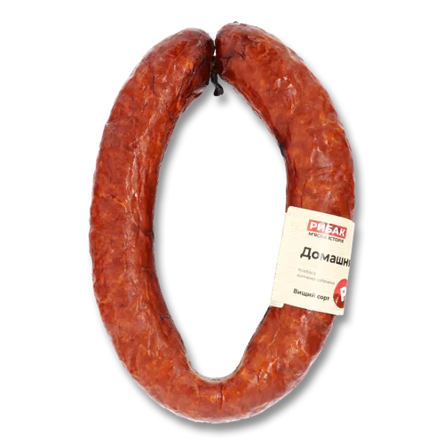 Ковбаса Копчено-Запечена Домашня Рибак, кг