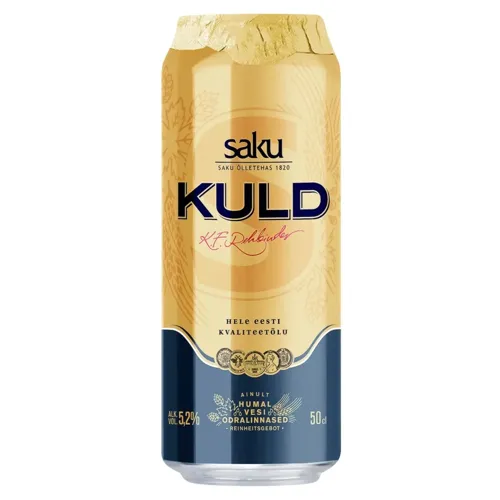 Пиво Saku Kuld 5,2% 0,5л