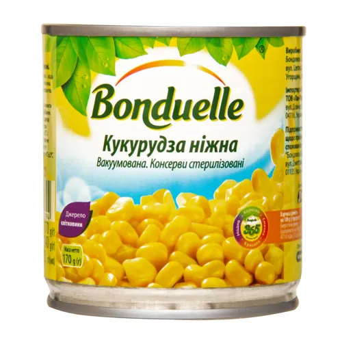 Кукурудза ніжна Bonduelle з/б 170г