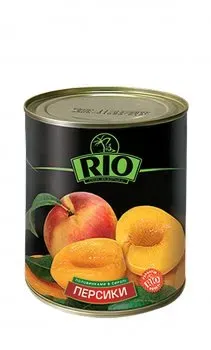 Персики Ріо половинки в сиропі 850мл