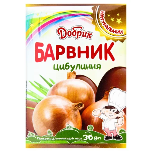 Барвник Добрик Цибулиння для великодніх яєць 30г