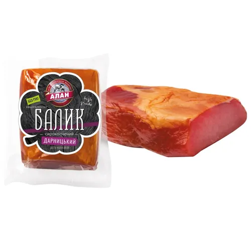 Балик Алан Дарницький сирокопчений вищий гатунок