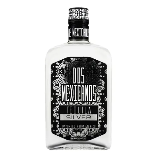 Текіла Dos Mexicanos Silver 38%, 0,7л