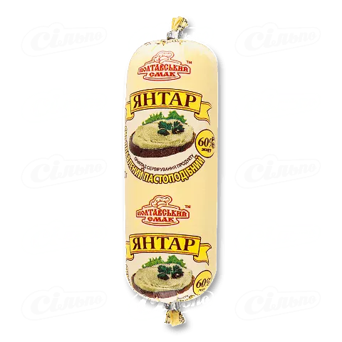 Сир плавлений Полтавський смак Янтарь, 200г