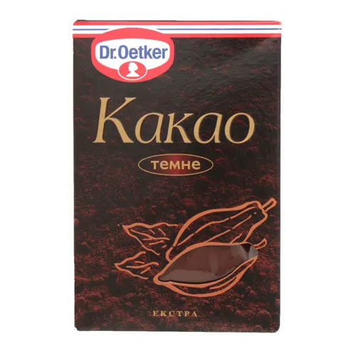 Какао темне Dr. Oetker 100г