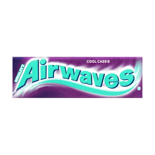 Жувальна гумка без цукру з ароматом чорної смородини і ментолу Airwaves м/у 14г