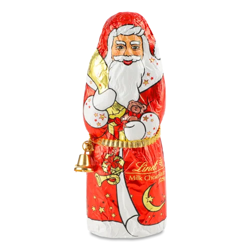 Фігурка Молочного Шоколаду Lindt Санта Клаус, 100г
