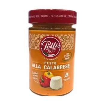 Соус Polli Pesto сир рікотта з перцем 190г