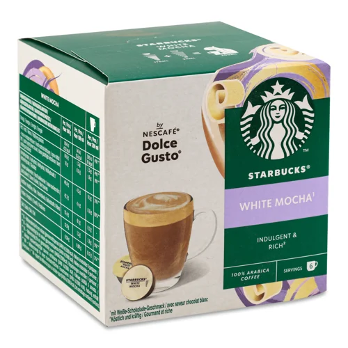 Кава мелена Starbucks DG White Mocha 12*10,25г