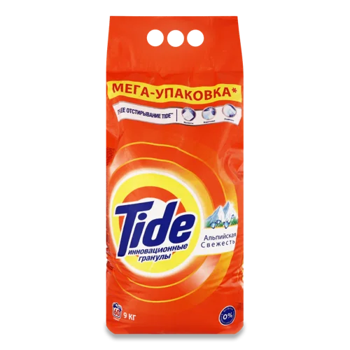 Пральний Порошок Автомат Альпійська Свіжість Tide, 9кг