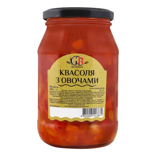 Квасоля з овочами Grand Ragu с/б 460г
