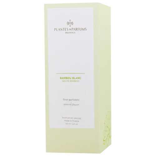 Аромадифузор Plantes&Parfums Bambou Blanc з квіточкою 100мл