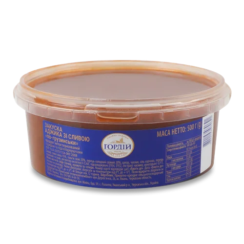 Аджика Зі Сливою По-Грузинськи, в/ґ, 500г