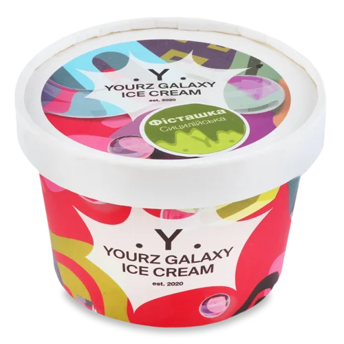 Морозиво Yourz Сицилійська Фісташка, в/ґ, 500г