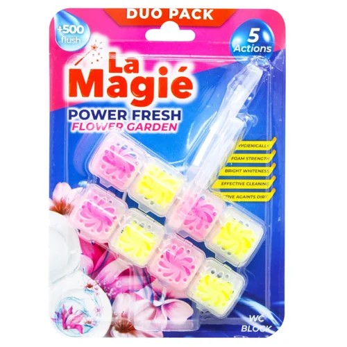 Блок для унітазу La Magie Квітковий сад 40г*2шт