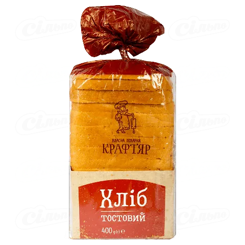 Хліб «Крафтяр» тостовий, 400г