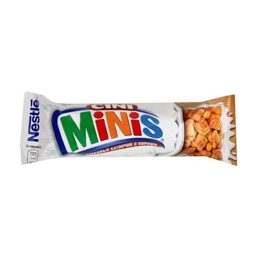 Батончик злаковий з корицею, вітамінами та кальцієм Cini-Minis Nestle м/у 25г
