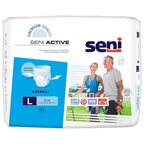 Підгузки Seni Active для дорослих Large 10шт