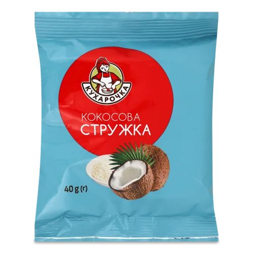Стружка Кокосова, В/Ґ, 40 Г