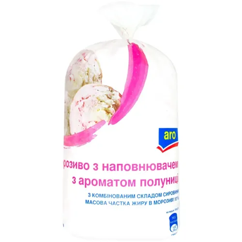 Морозиво Aro з полуницею 1кг