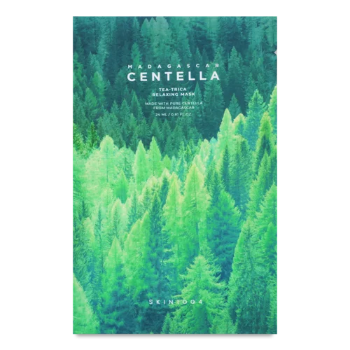 Маска Тканинна Заспокійлива З Екстрактом Чайного Дерева Tea-trica Madagascar Centella Skin1004, 24мл