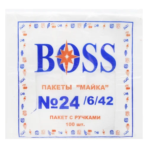 Пакет майка 24x42см 100шт