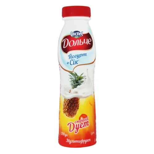 Йогурт 1.4% Мультифрукт Дольче 290г