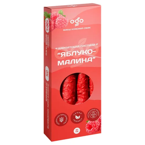 Пастила Ogo Карпатська Яблуко-малина 30г