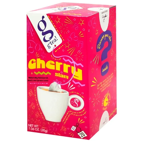 ЧАЙ ЧОР/ЗЕЛ ВИШНЯ G’TEA! 20*1,5Г