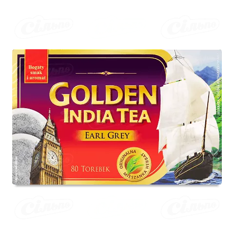 Чай чорний Golden India Tea, 80*1,5г