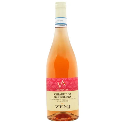 Вино Zeni Chiaretto Classico Vigne Alte рожеве сухе 12,5% 0,75л