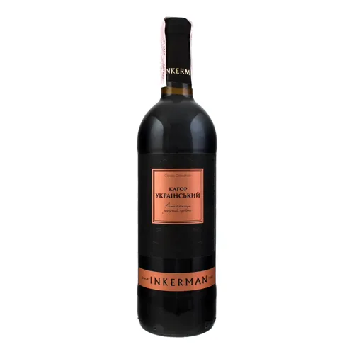 Вино 0.75л 16% червоне солодке Кагор Український Inkerman пл