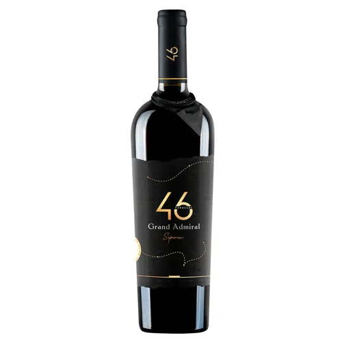 Вино Grand Admiral Saperavi червоне сухе 14% 0,75л