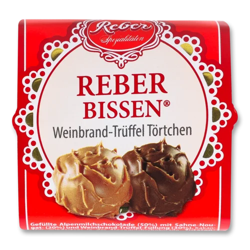 Цукерки У Молочному Шоколаді З Начинкою Праліне-Бренді, в/ґ, 40г
