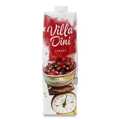 Нектар Освітлений Пастеризований Cherry Villa, т/п 1л