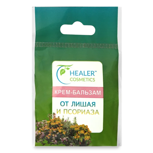 Крем-Бальзам Від Лишаю І Псоріазу Healer Cosmetics, Натуральний, 10г