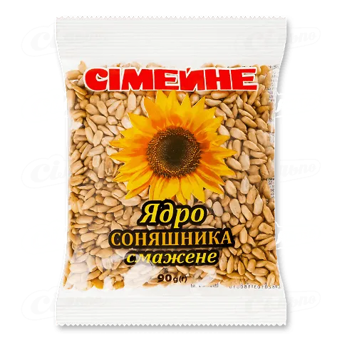 Насіння соняшника Сімейне смажене, 90г